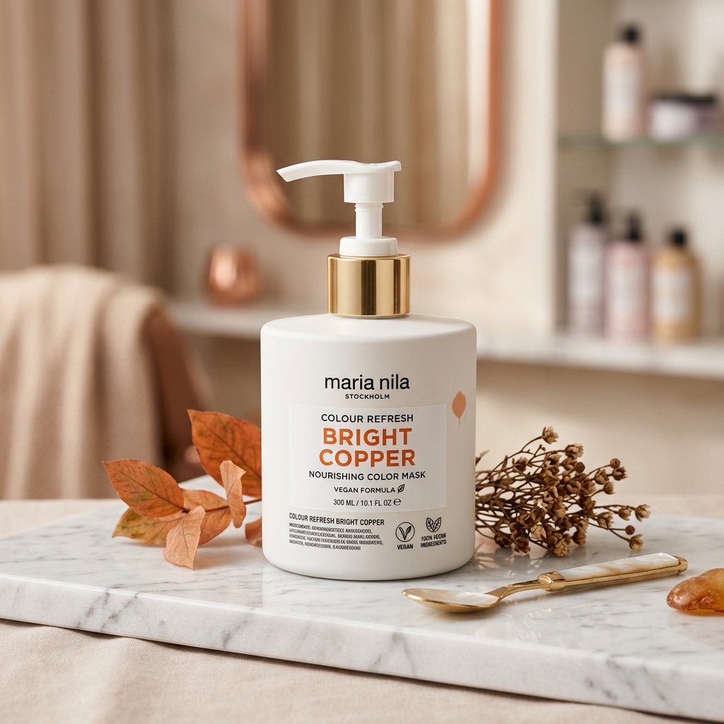 Maria Nila Colour Refresh Bright Copper im Salon Prachtgold